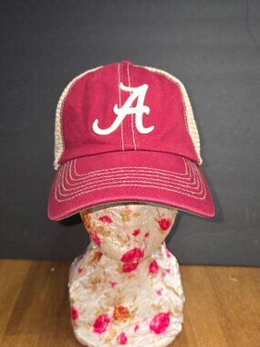 '47 Brand Alabama Crimson Tide Trawler Clean Up adjustable mesh trucker hat.